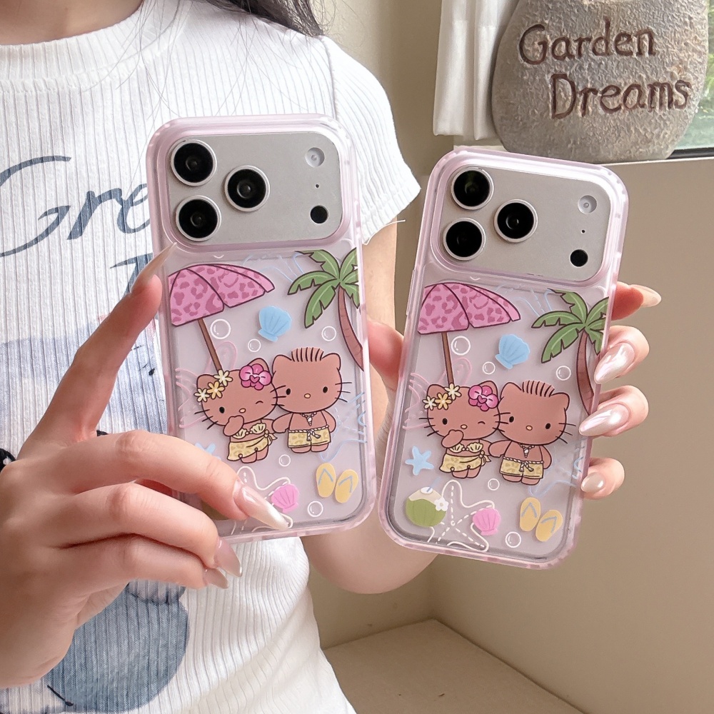 Phone Cases Expensive - Luxury Cute Cartoon Beach Vacation Style