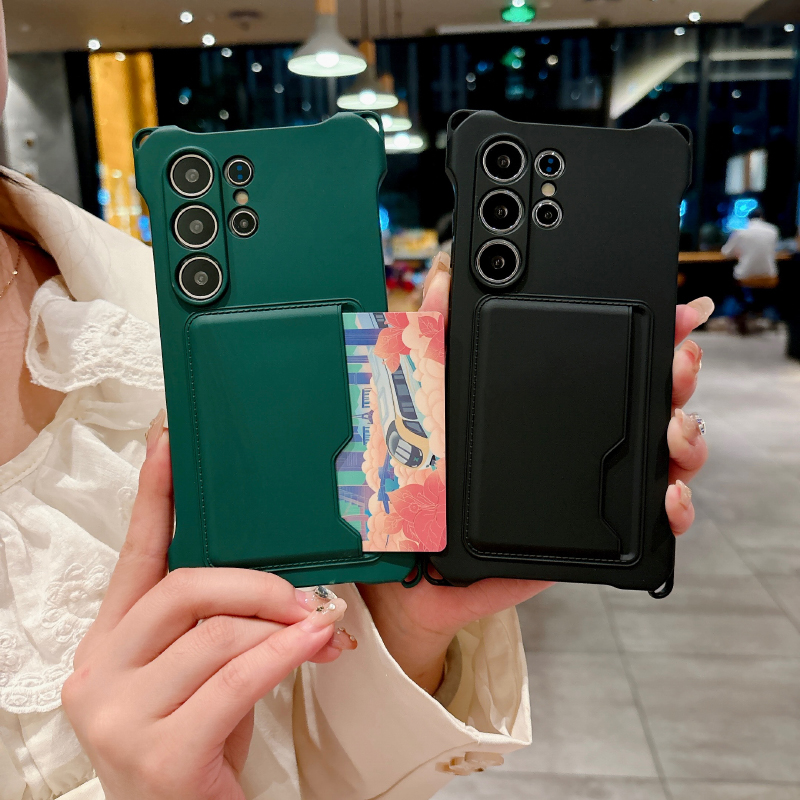 Silicone Liquid Case - Liquid Silicone Wallet Card Slot Four