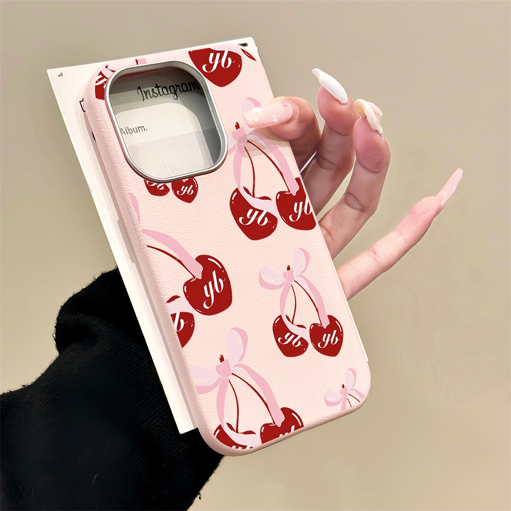Phone Cases Cherry - Ballet Cherry Bow Phone Case For