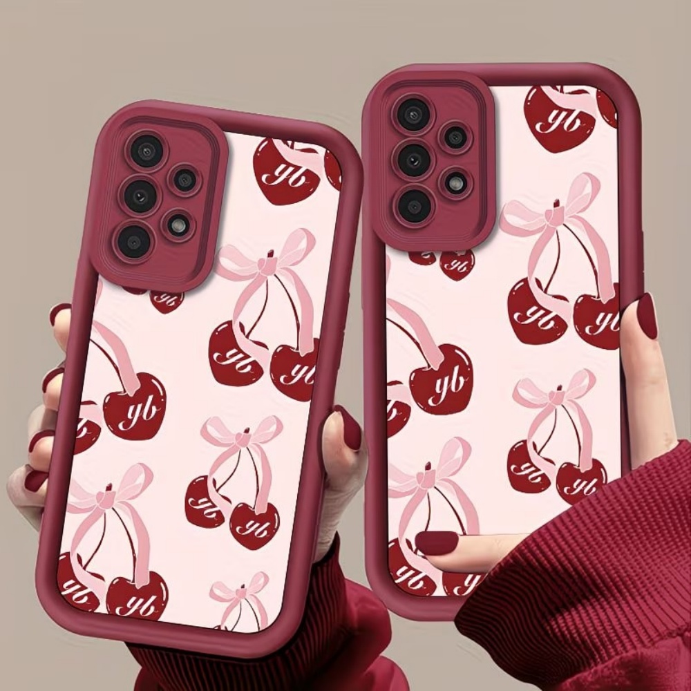 Phone Cases Cherry - Hot Sale Cherry Bow Soft Anti-Fall