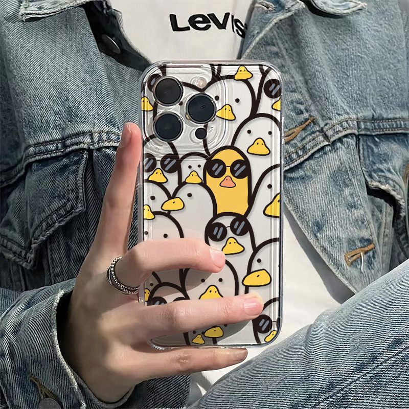 Phone Cases Popular - Cute Cartoon Duck Case Girls For
