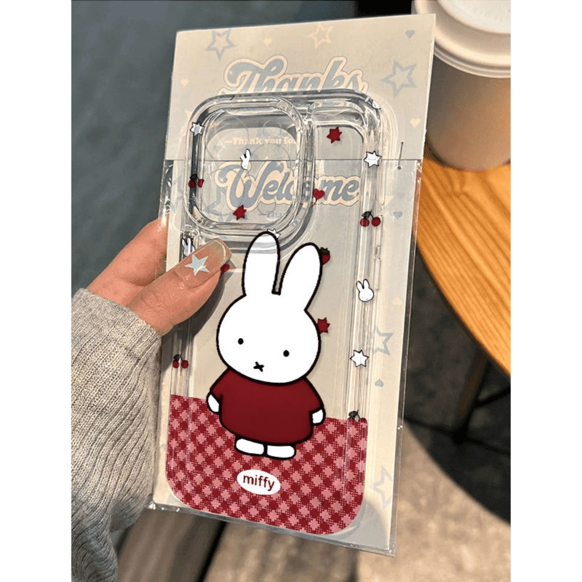 Phone Cases Rubber - Cute Miffy Rabbit Phone Case Cartoon
