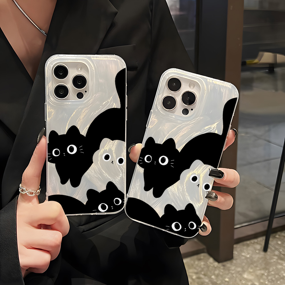 Phone Cases Luxury - Luxury Cat Phone Case For iPhone