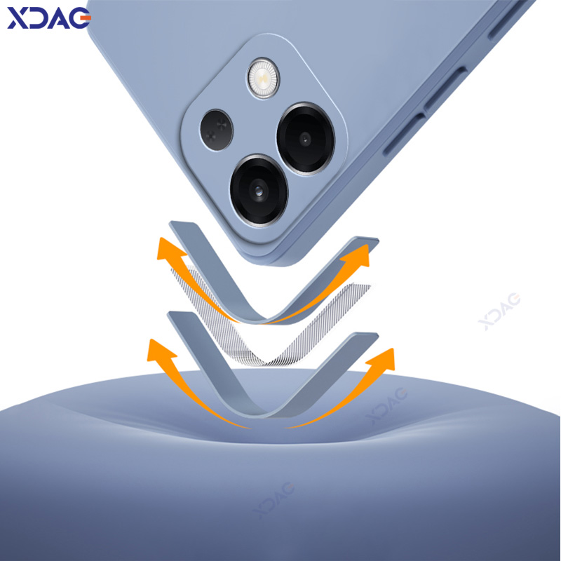 Silicone Liquid Case - Luxury Candy Cellphones Cases for OPPO