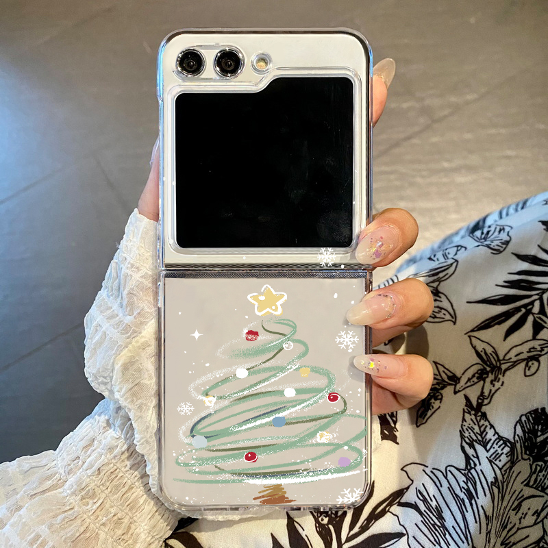 Phone Cases Z Fold 4 - Christmas Tree Phone Case For Samsung