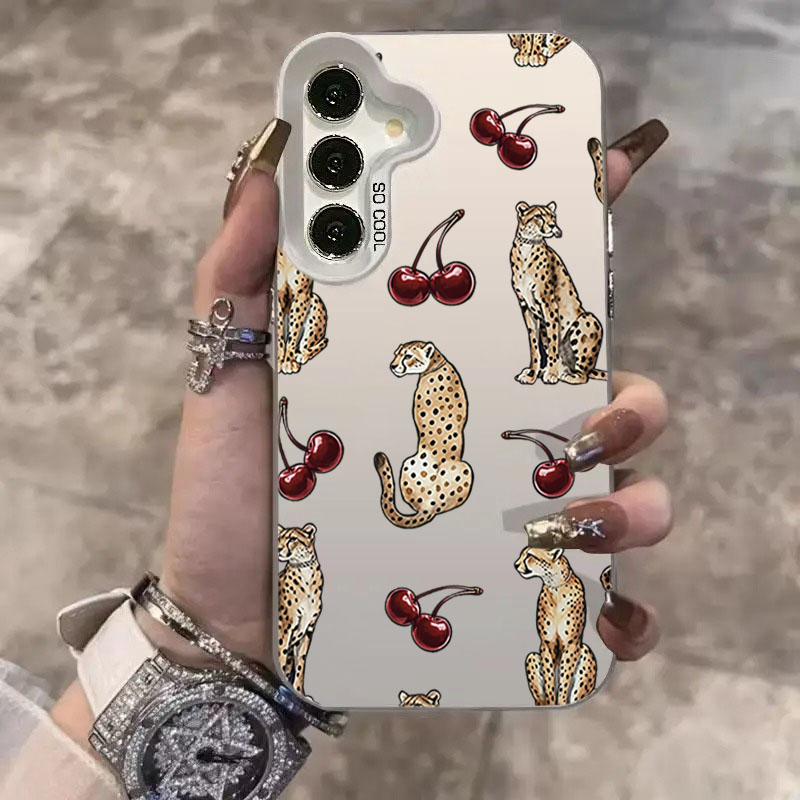 Cherry Leopard Design Laser Ph - Phone Cases Cherry recension och pris