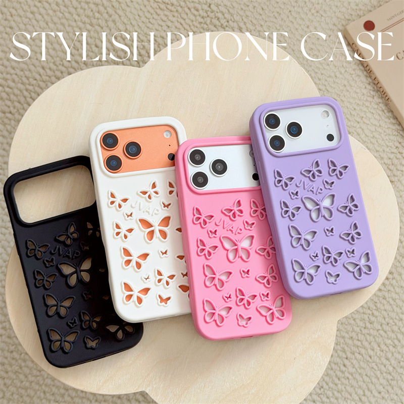 Luxury Solid Colors Hollow Out - Phone Cases Expensive recension och pris