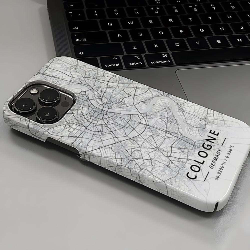 Paris Country Sketch City Map  - Phone Cases Rubber recension och pris