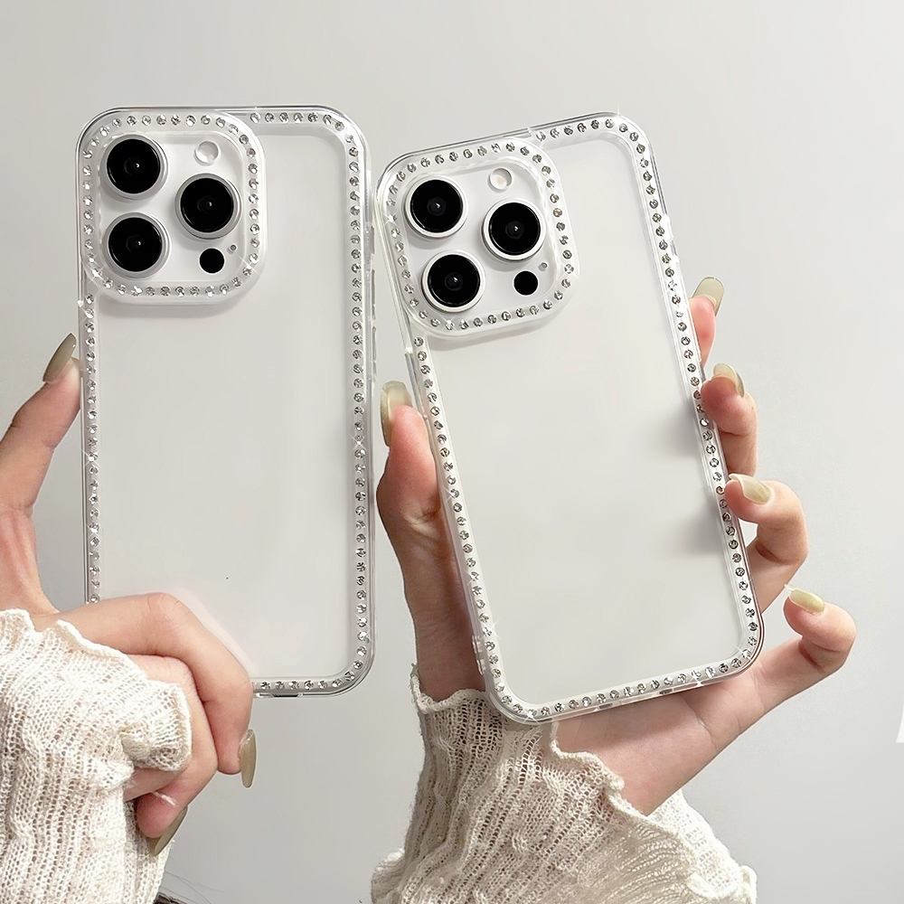 Luxury Transparent Diamond Jew - Phone Cases Expensive recension och pris