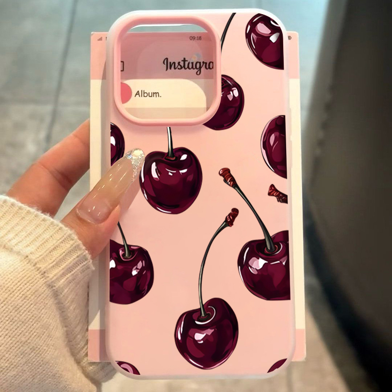 Red Cherry Jelly Phone Case Fo - Phone Cases Cherry recension och pris
