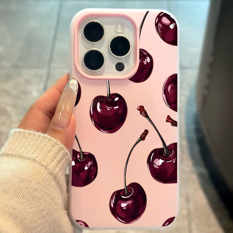 Red Cherry Jelly Phone Case Fo - Phone Cases Cherry recension och pris