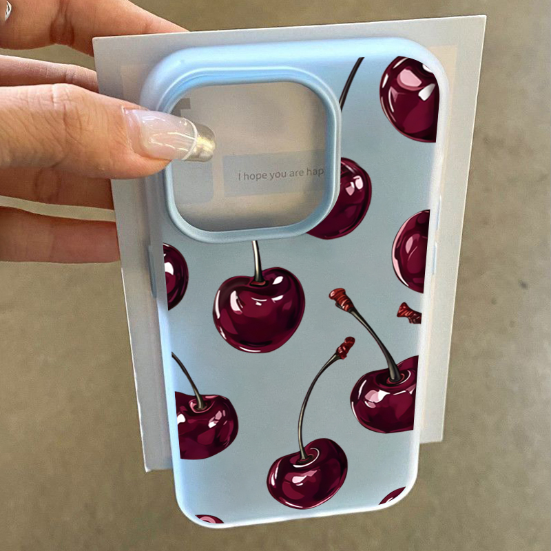 Red Cherry Jelly Phone Case Fo - Phone Cases Cherry recension och pris