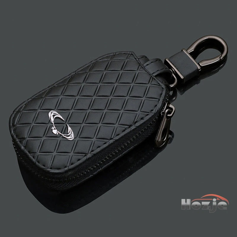 Car Leather Zipper Key Case fo - Phone Cases Melbourne recension och pris