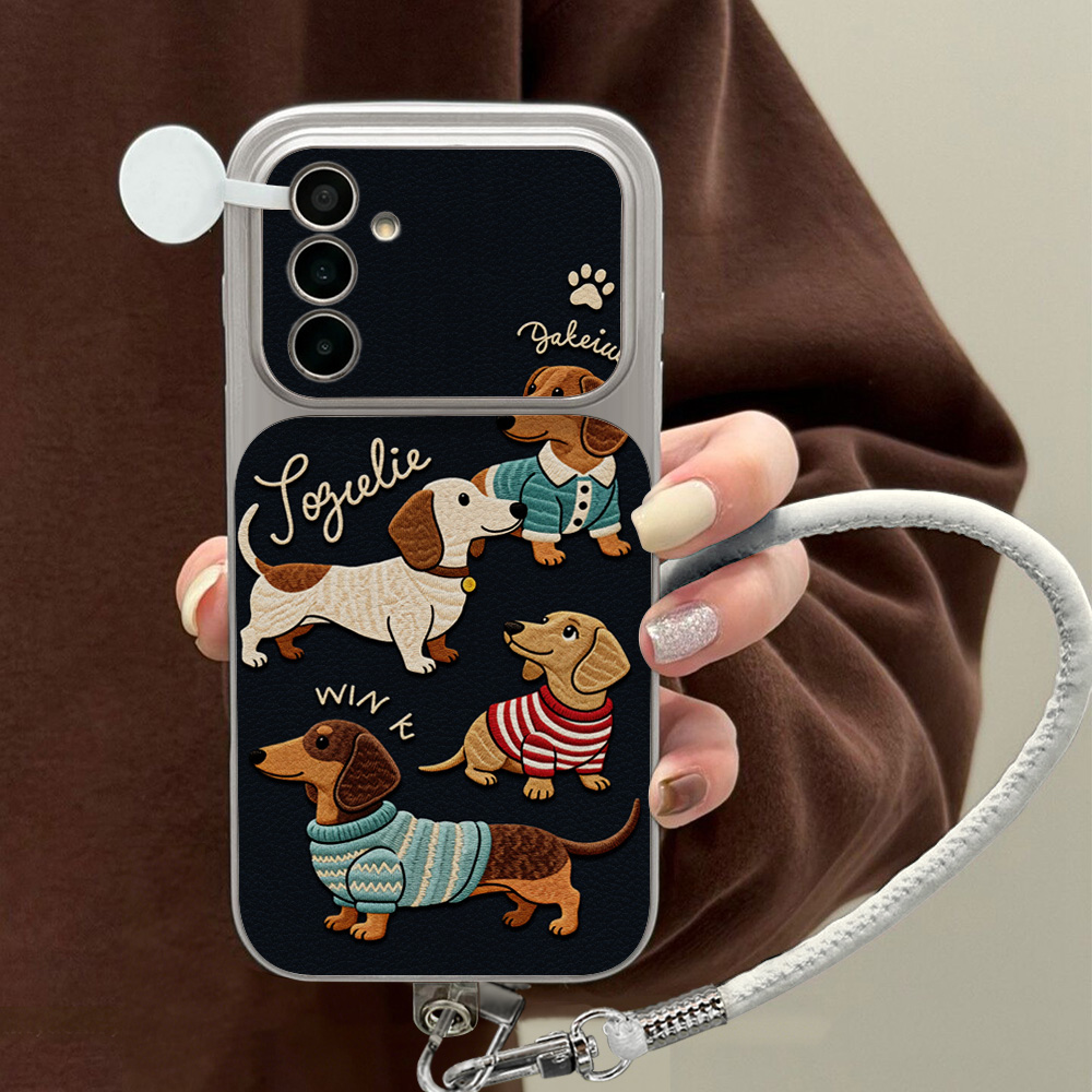 Cartoon Dachshund Phone Case F - Phone Cases Cherry recension och pris