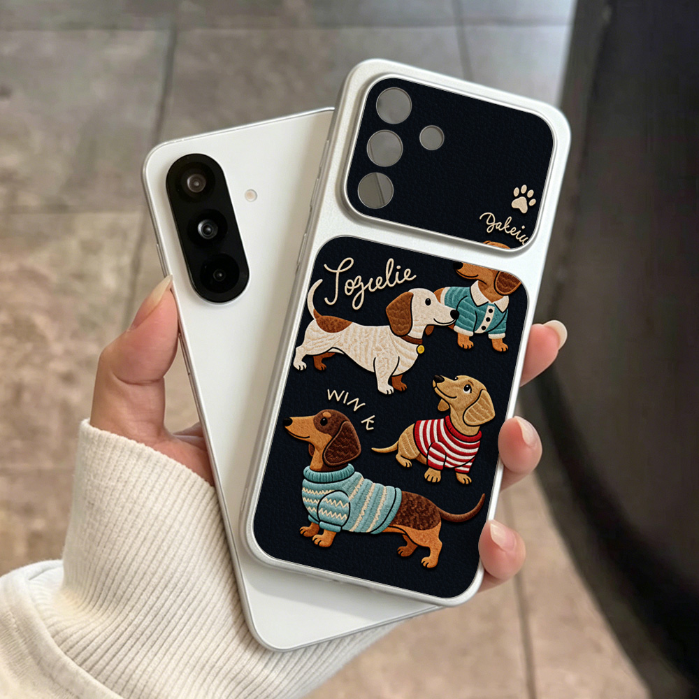 Cartoon Dachshund Phone Case F - Phone Cases Cherry recension och pris