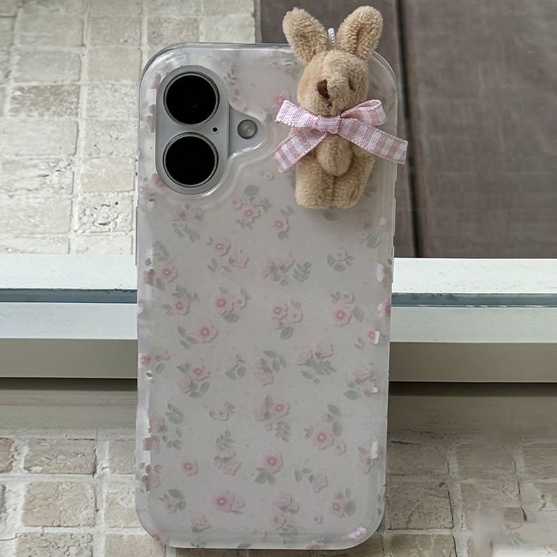3D Lattice Bow Brown Rabbit Fl - Phone Cases Pinterest recension och pris