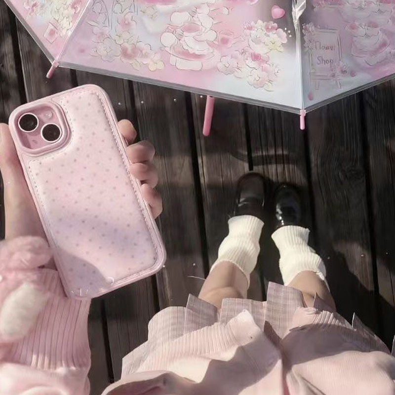 Ins Korean Trendy Cute Pink Po - Phone Cases Y2K recension och pris