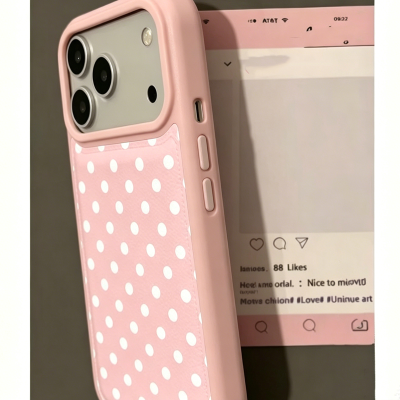 Ins Korean Trendy Cute Pink Po - Phone Cases Y2K recension och pris