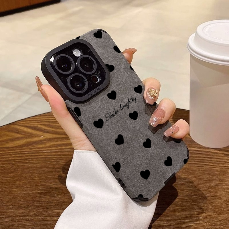 New Luxury Black Love Heart So - Phone Cases Expensive recension och pris