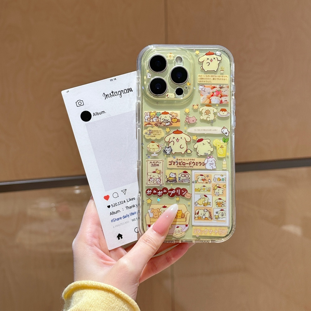 Cute Yellow Star Sparkling Pud - Phone Cases Expensive recension och pris