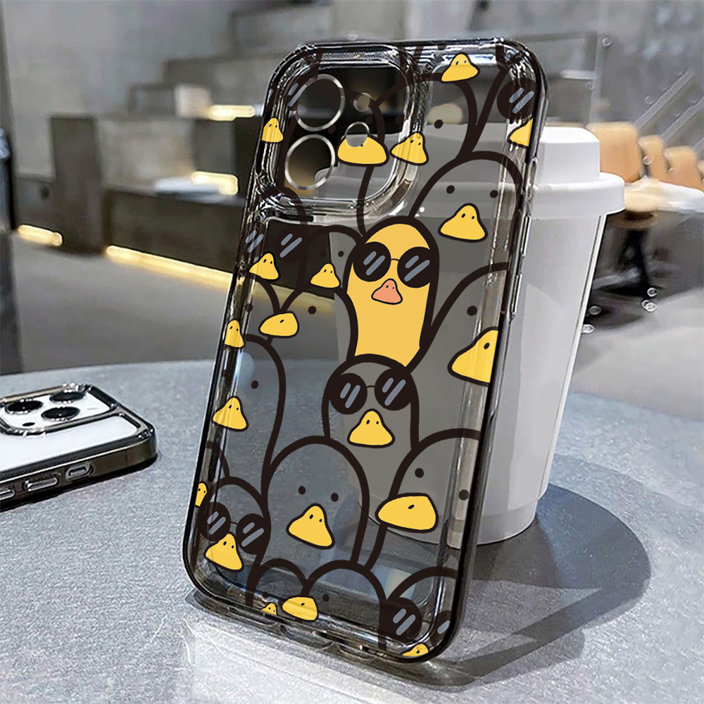 Cute Cartoon Duck Case Girls F - Phone Cases Popular recension och pris