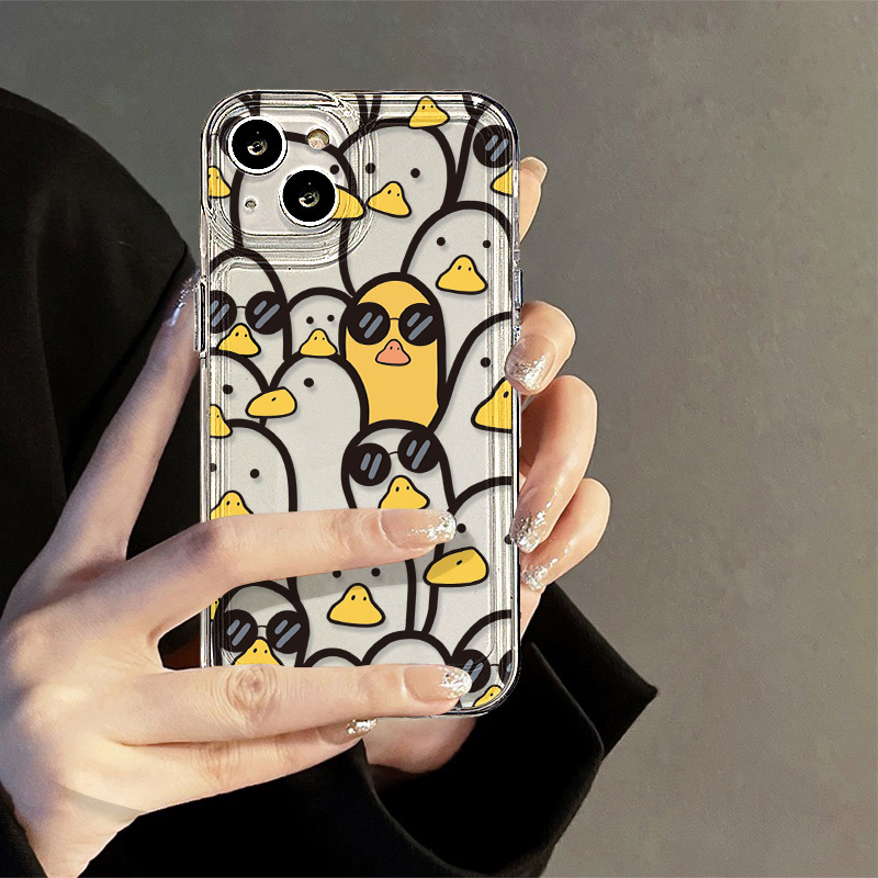 Cute Cartoon Duck Case Girls F - Phone Cases Popular recension och pris
