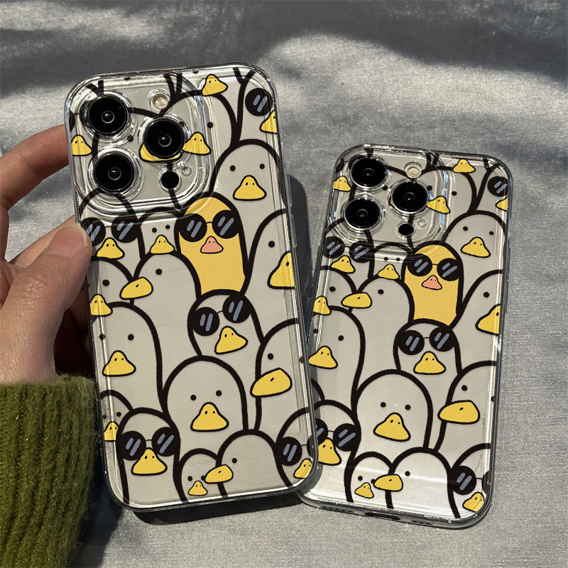 Cute Cartoon Duck Case Girls F - Phone Cases Popular recension och pris