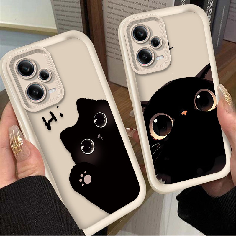 Lovely Big Eyed Cat Phone Case - Phone Cases Xiaomi Redmi 12 recension och pris