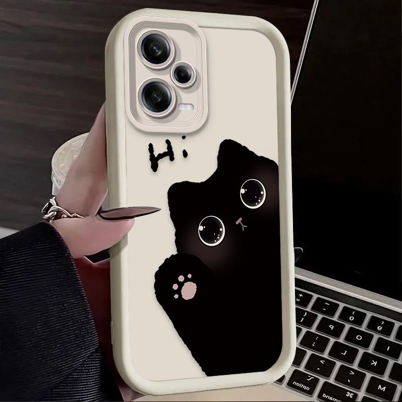 Lovely Big Eyed Cat Phone Case - Phone Cases Xiaomi Redmi 12 recension och pris