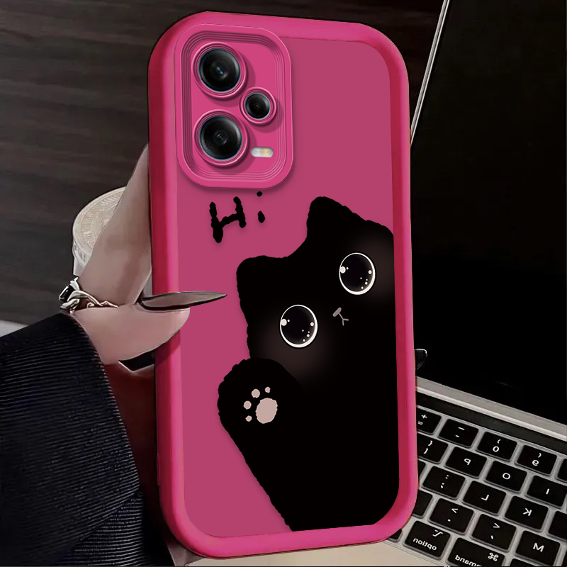 Lovely Big Eyed Cat Phone Case - Phone Cases Xiaomi Redmi 12 recension och pris