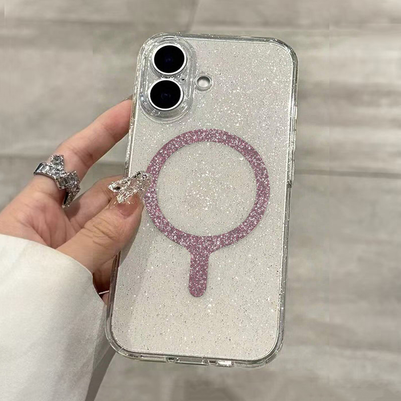 Transparent Magnetic Glitter P - Phone Cases Pinterest recension och pris
