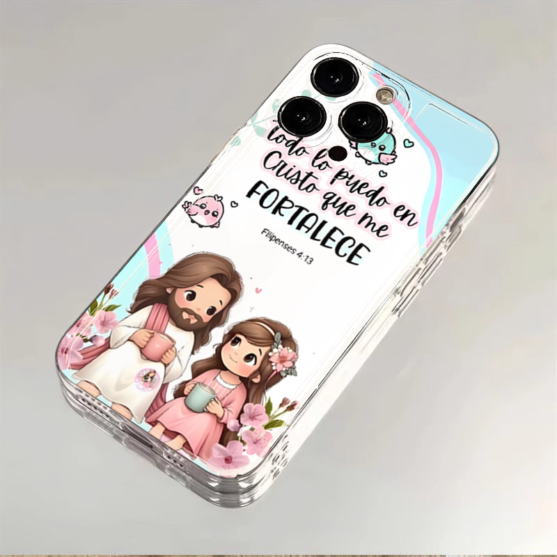 Cartoon Jesus And Me Bible Ver - Phone Cases Xiaomi Redmi 12 recension och pris