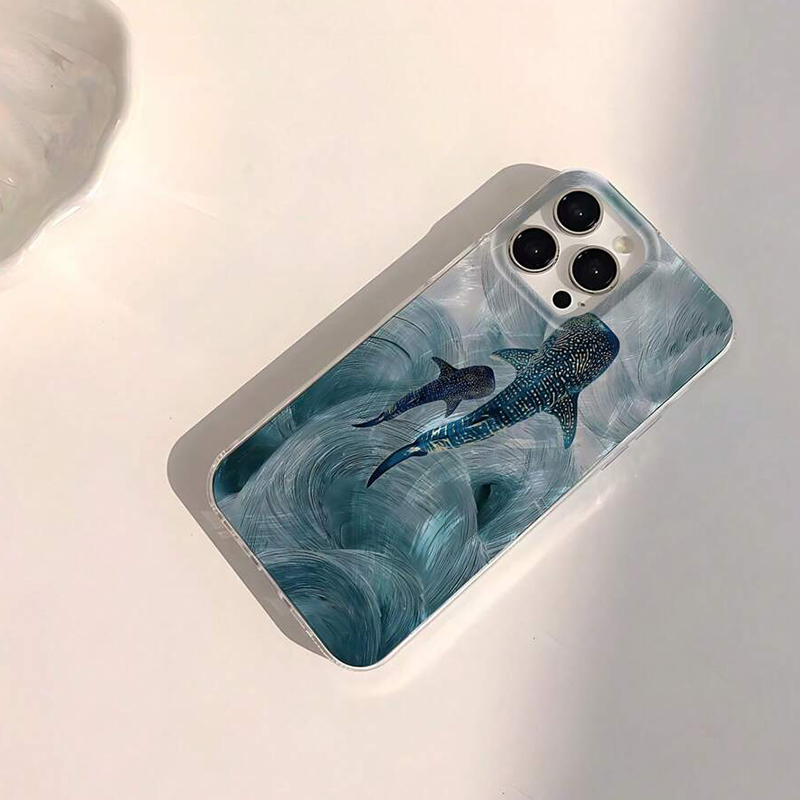 Ocean Shark Whale Design Phone - Phone Cases Designer recension och pris