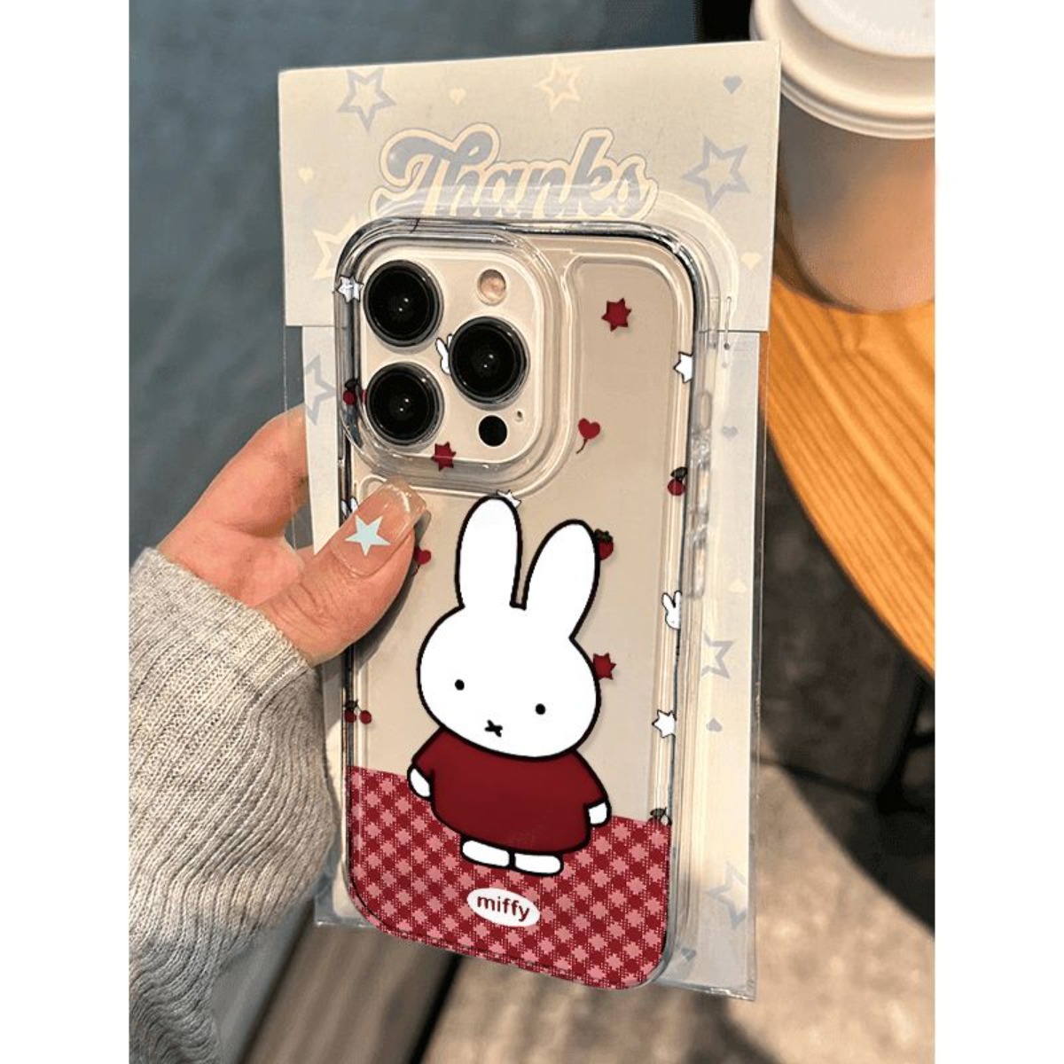 Cute Miffy Rabbit Phone Case C - Phone Cases Rubber recension och pris