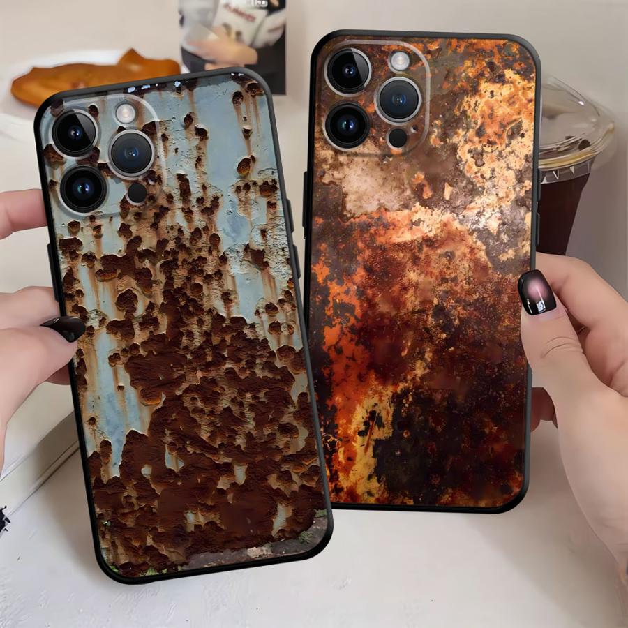 Retro Rust Design Case for iPh - Phone Cases Designer recension och pris