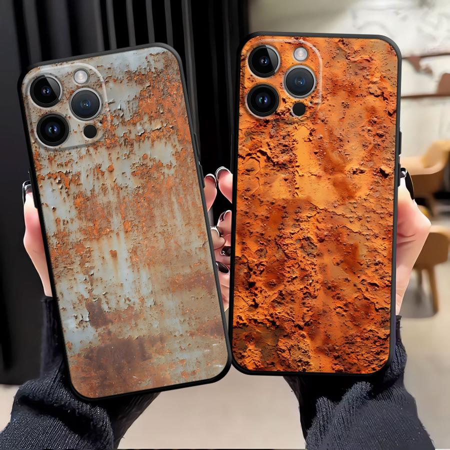 Retro Rust Design Case for iPh - Phone Cases Designer recension och pris