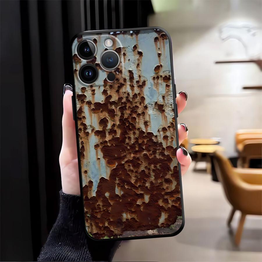 Retro Rust Design Case for iPh - Phone Cases Designer recension och pris