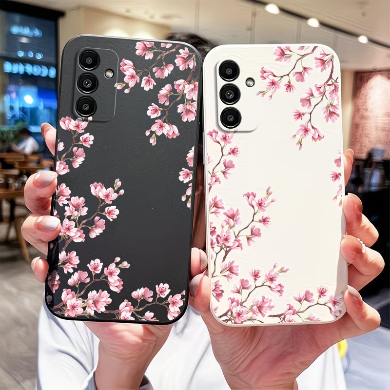 Pink Cherry Blossom Branch Pri - Phone Cases Cherry recension och pris