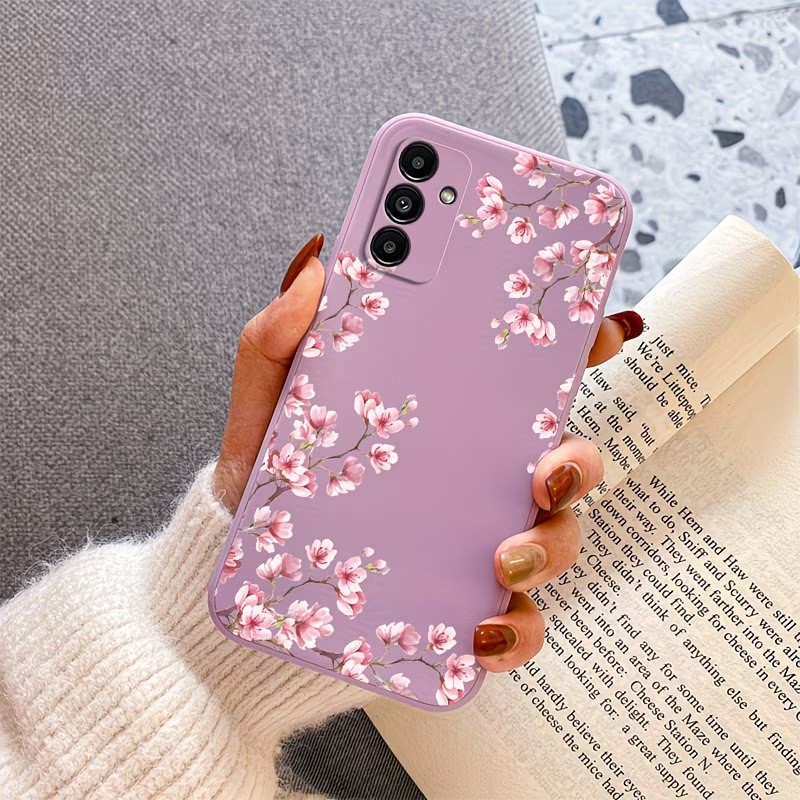 Pink Cherry Blossom Branch Pri - Phone Cases Cherry recension och pris