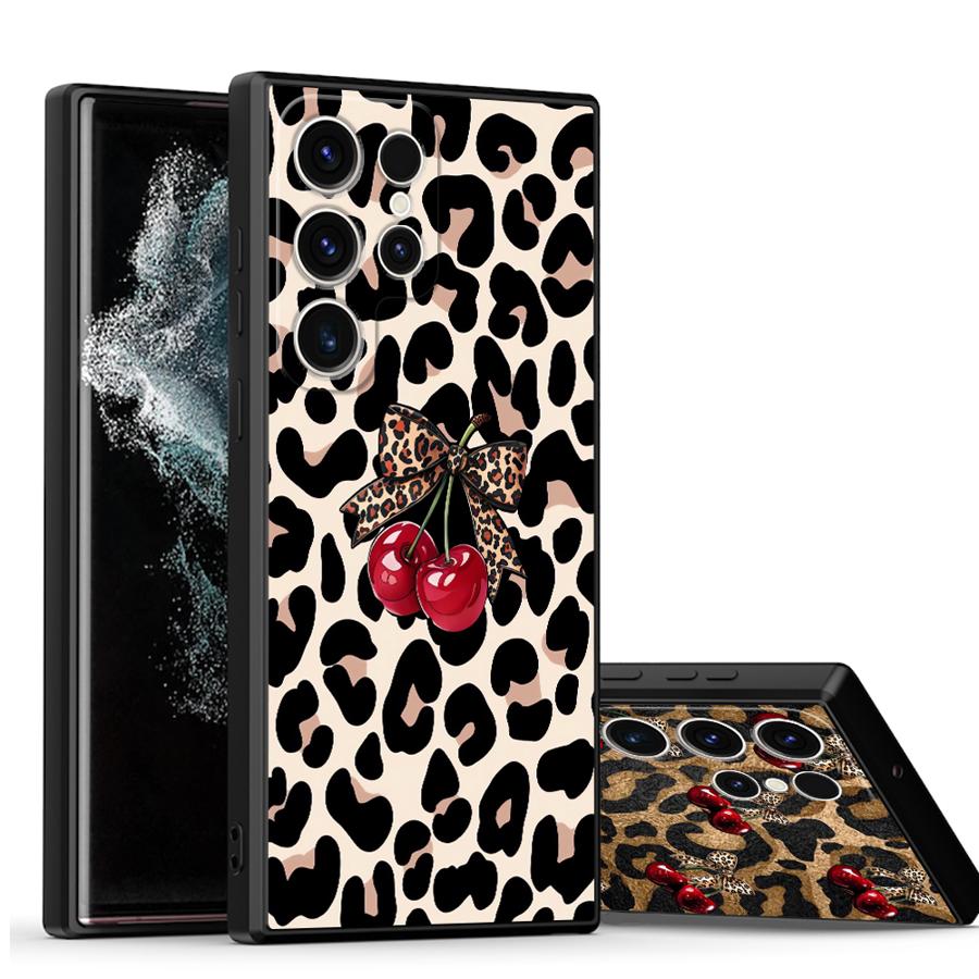 Leopard Cherry Funda Phone Cov - Phone Cases Cherry recension och pris