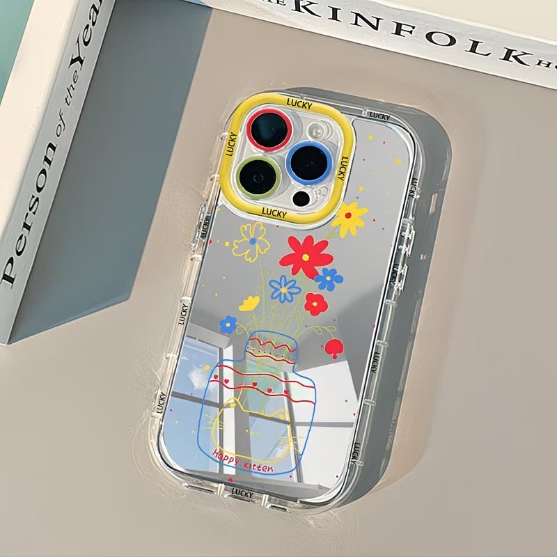 Summer Daisy Cat Vase Design M - Phone Cases Designer recension och pris