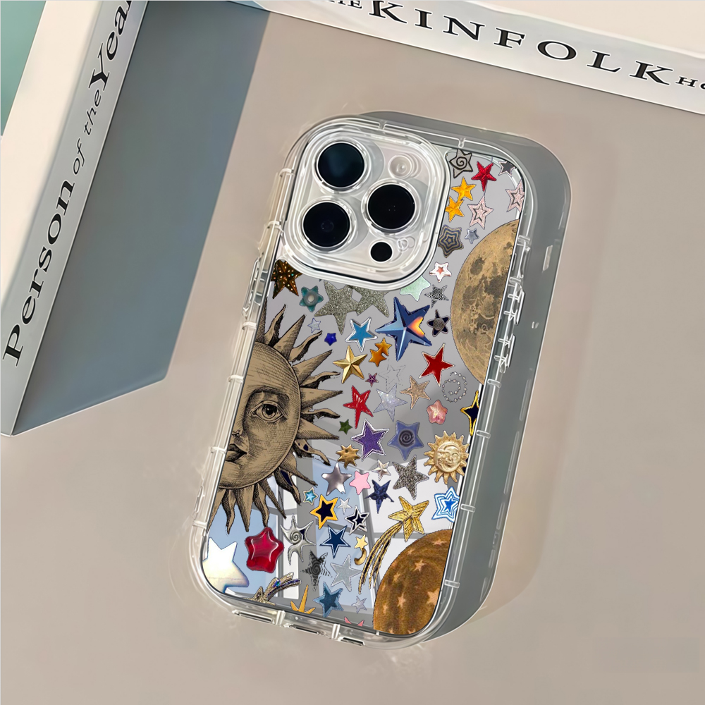 Celestial Gold Glitter Mirror  - Phone Cases Expensive recension och pris