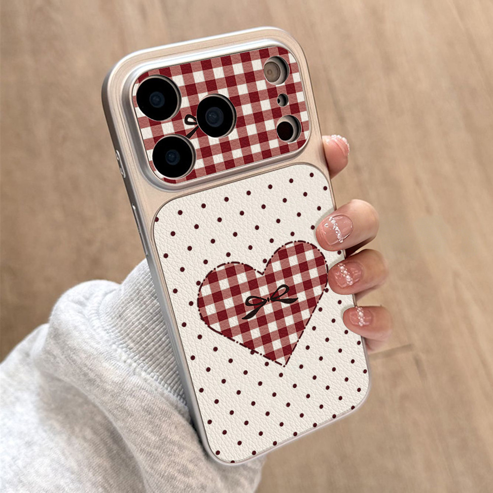 Sweet Cherry Bow Leather Phone - Phone Cases Cherry recension och pris