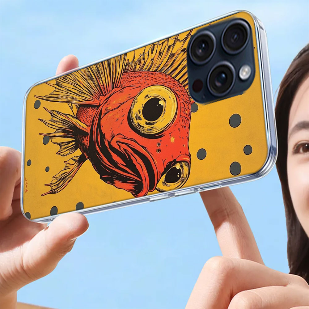 Pop Art Drawing Ideas Fish Cle - Phone Cases Drawing Ideas recension och pris