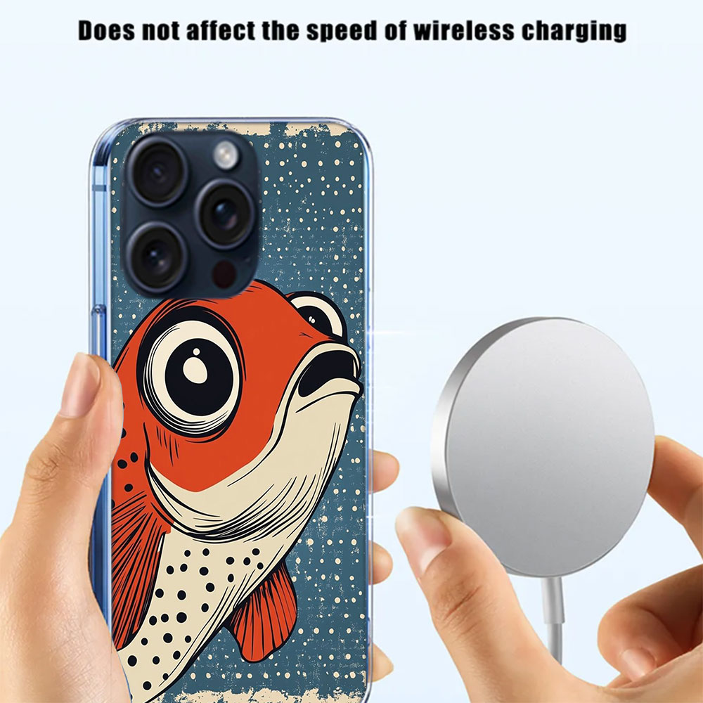 Pop Art Drawing Ideas Fish Cle - Phone Cases Drawing Ideas recension och pris