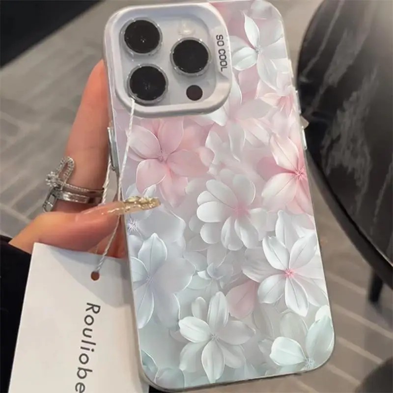 Pink Flower Case for iPhone 15 - Phone Cases Popular recension och pris