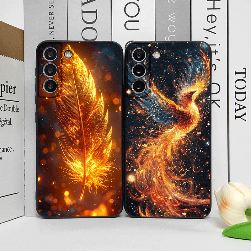 Luxury Phoenix Fire Feather Pa - Phone Cases Luxury recension och pris