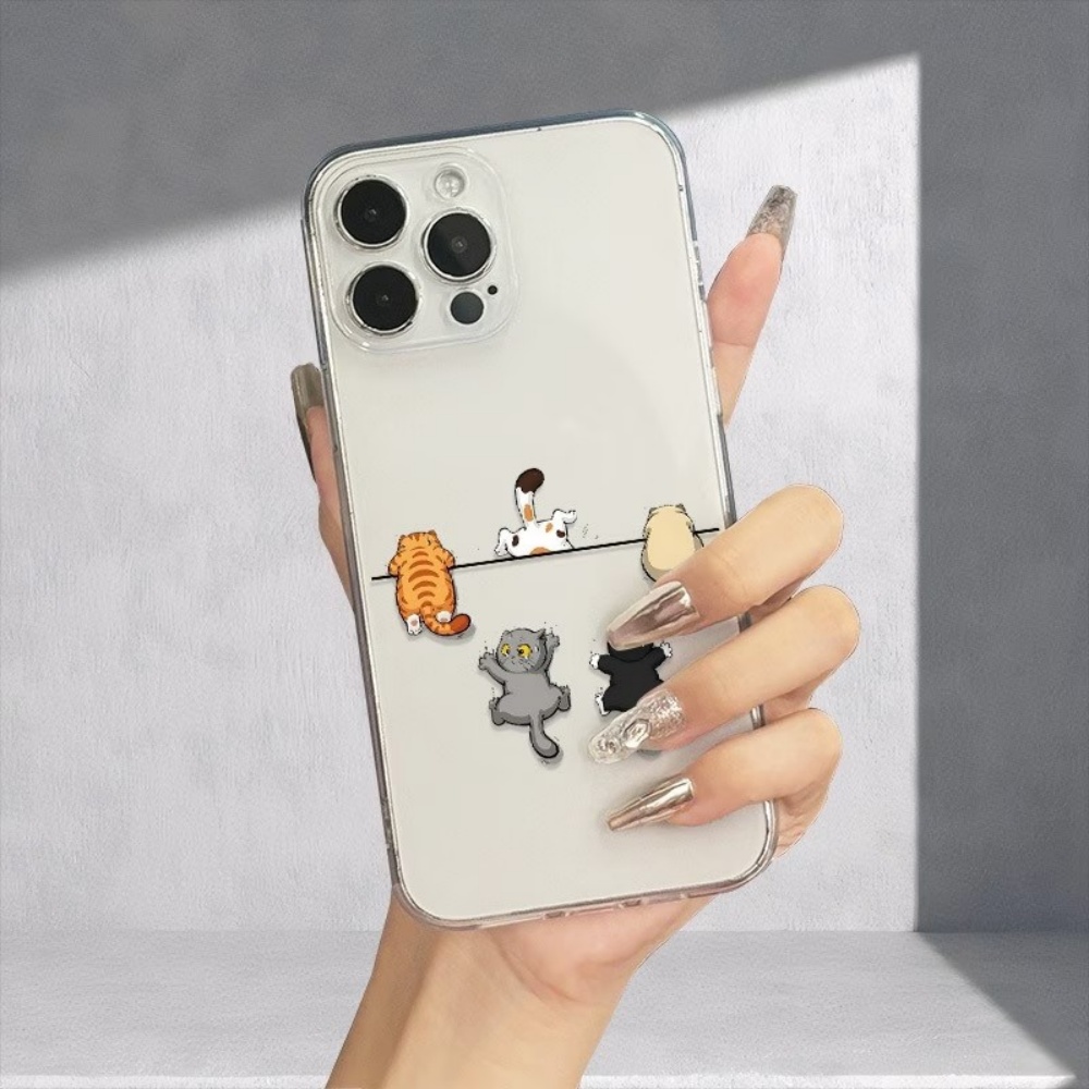 Five Cute Cat Pattern Phone Ca - Phone Cases Popular recension och pris
