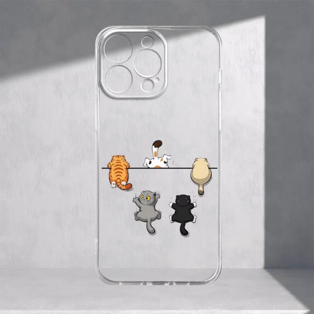Five Cute Cat Pattern Phone Ca - Phone Cases Popular recension och pris