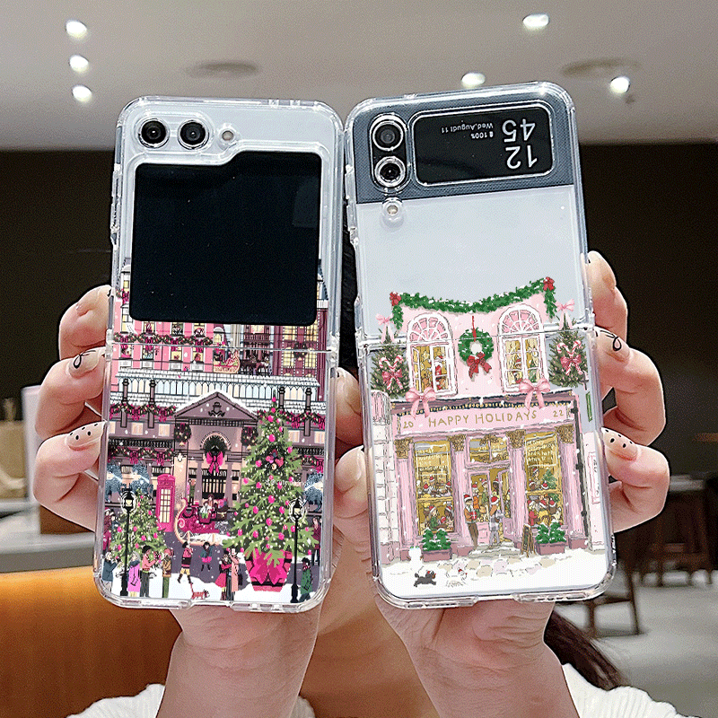 Rural Building Snow Scenery Ch - Phone Cases Z Fold 4 recension och pris